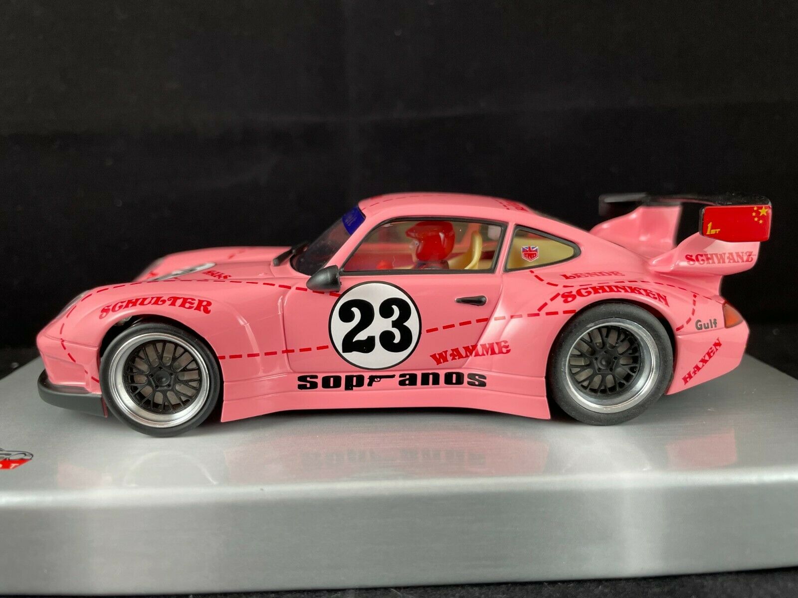 pink slot car