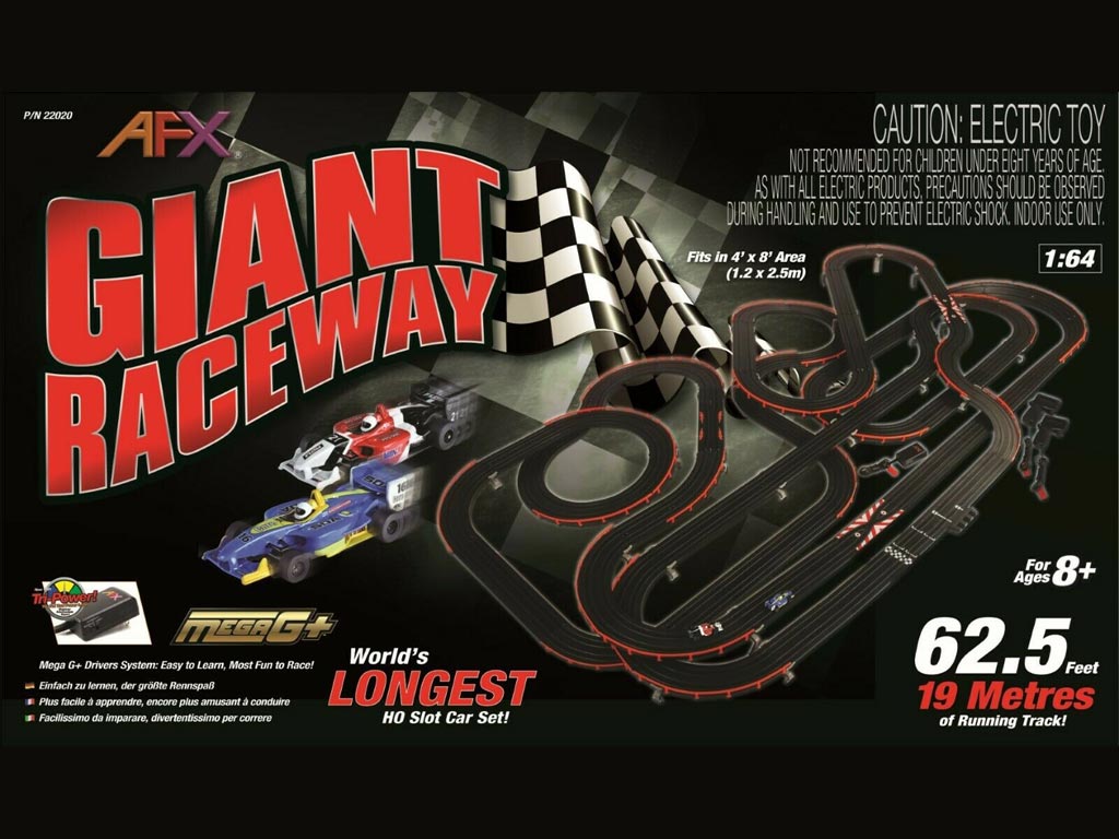 afx slot car track set