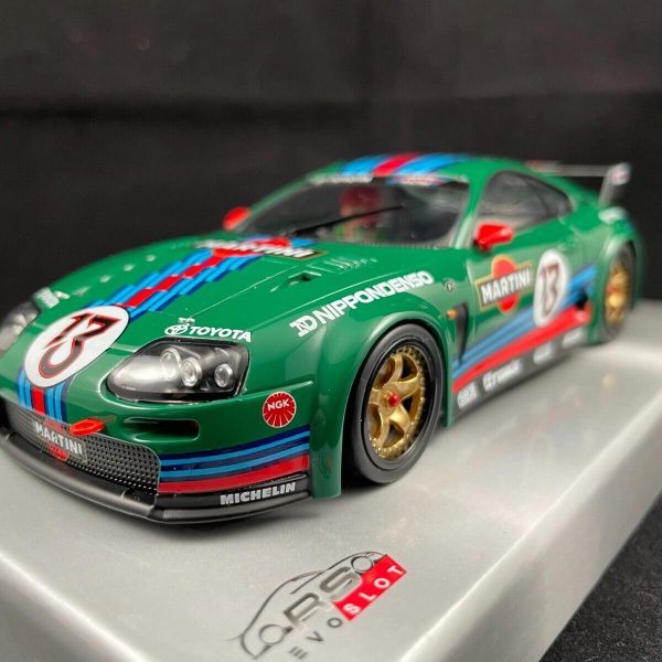 RS0148 REVO SLOT TOYOTA SUPRA MARTINI RACING GREEN 13 132 SCALE SLOT