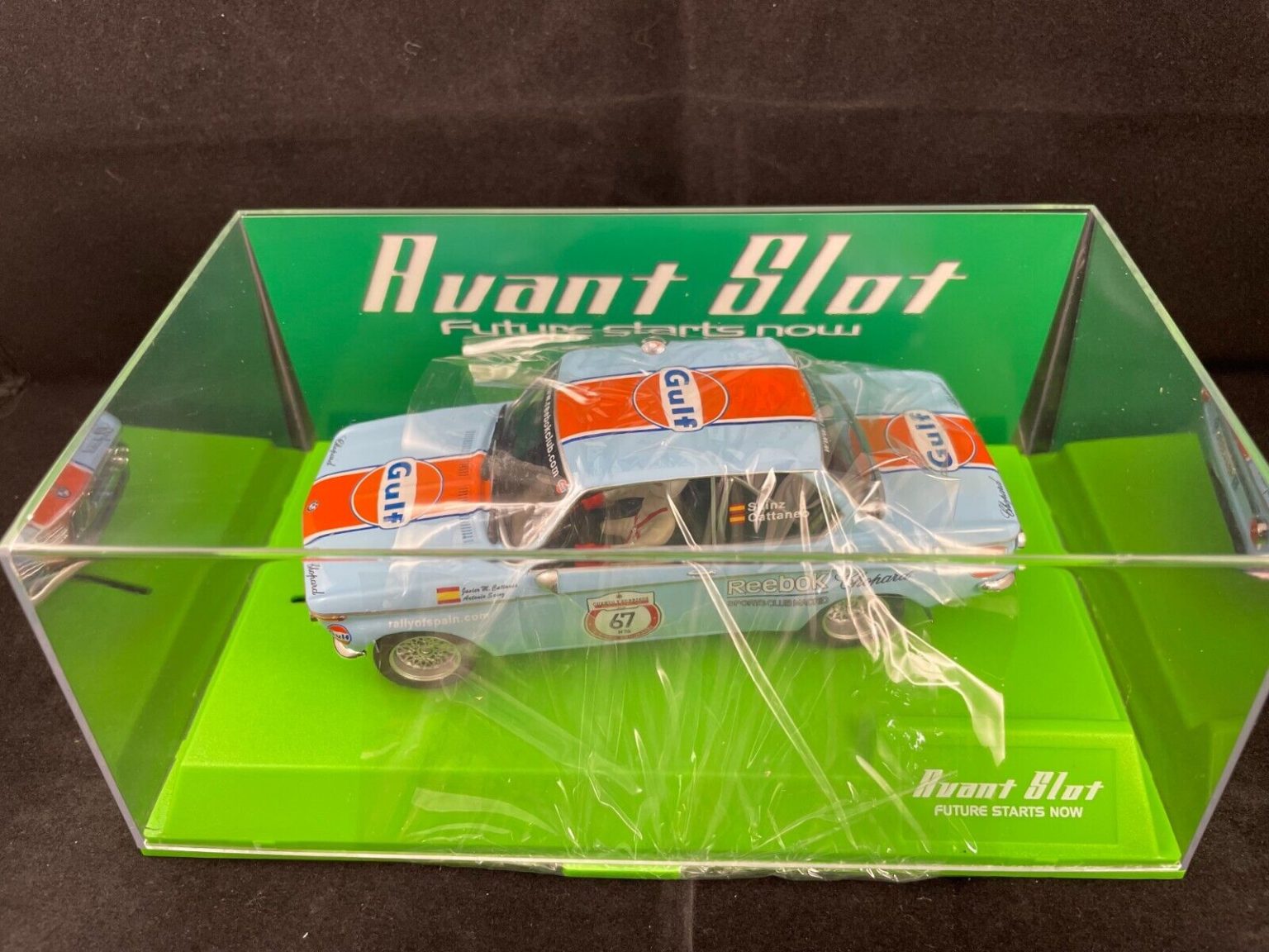 51802 AVANT SLOT BMW 2002i GULF RACING 67 132 SCALE SLOT CAR Bonza