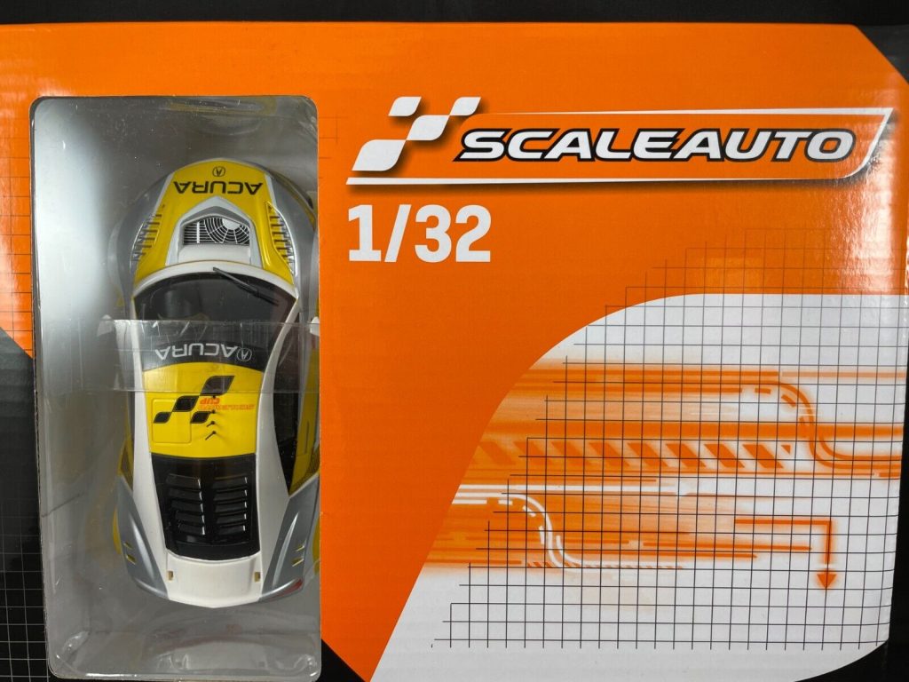 * SC-6287D SCALEAUTO NSX GT3 CUP RACING KIT YELLOW / WHITE / SILVER 1: