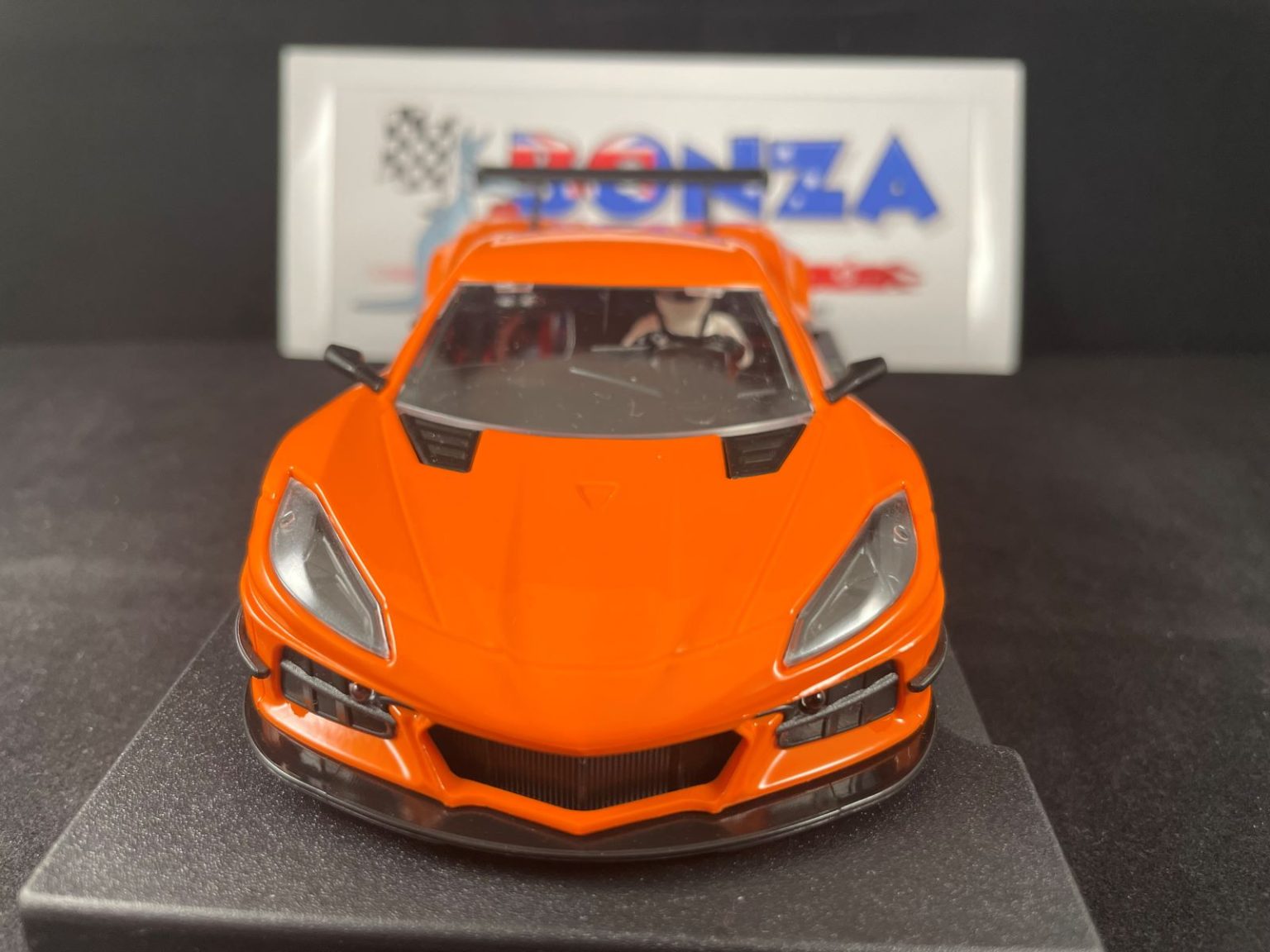 0397SW NSR CORVETTE C8 TEST CAR ORANGE 132 SCALE SLOT CAR Bonza Slot