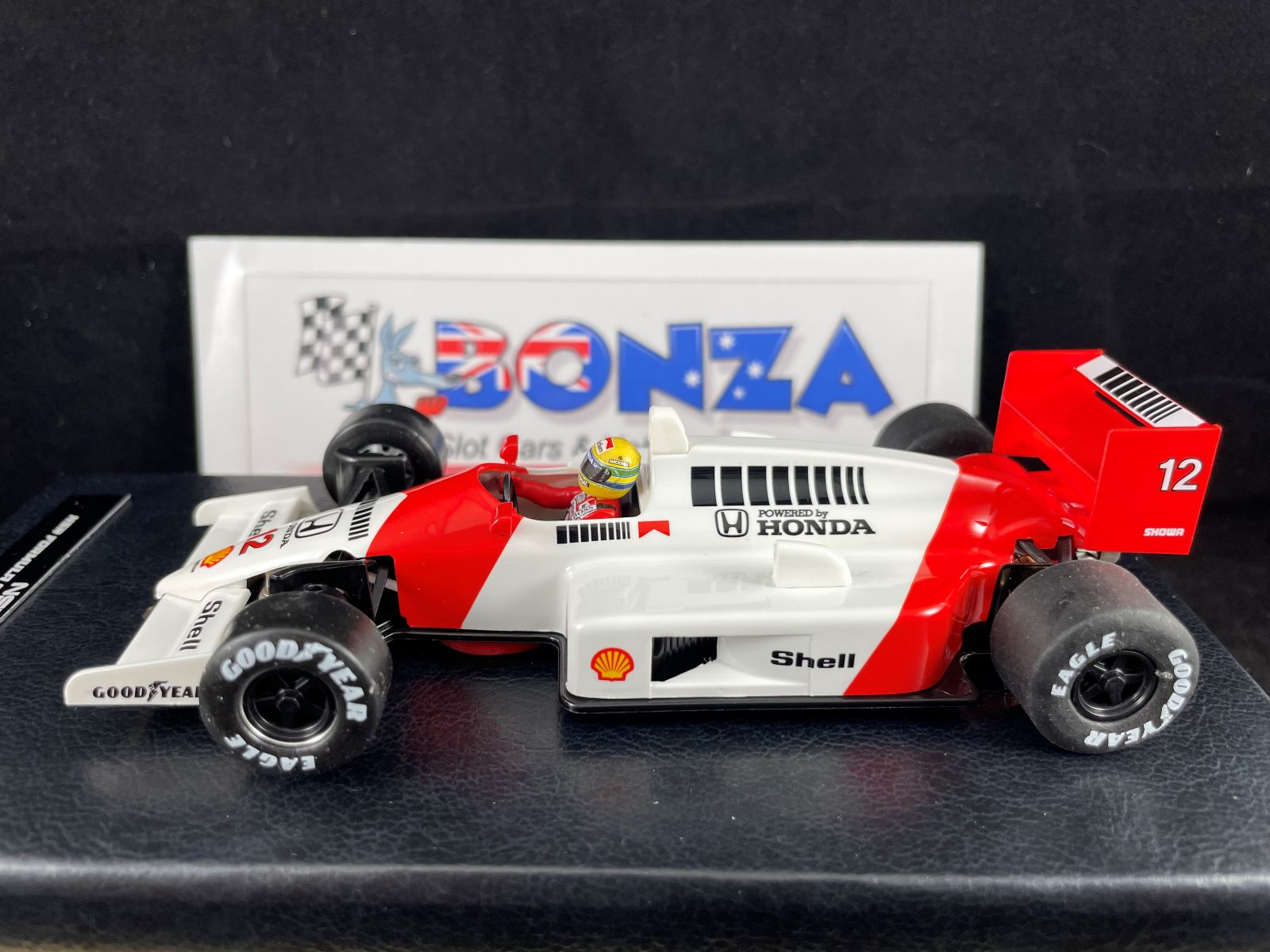 HL07 NSR HISTORIC LINE F1 FORMULA 86/89 #12 AYRTON SENNA 1:32 SLOT CAR