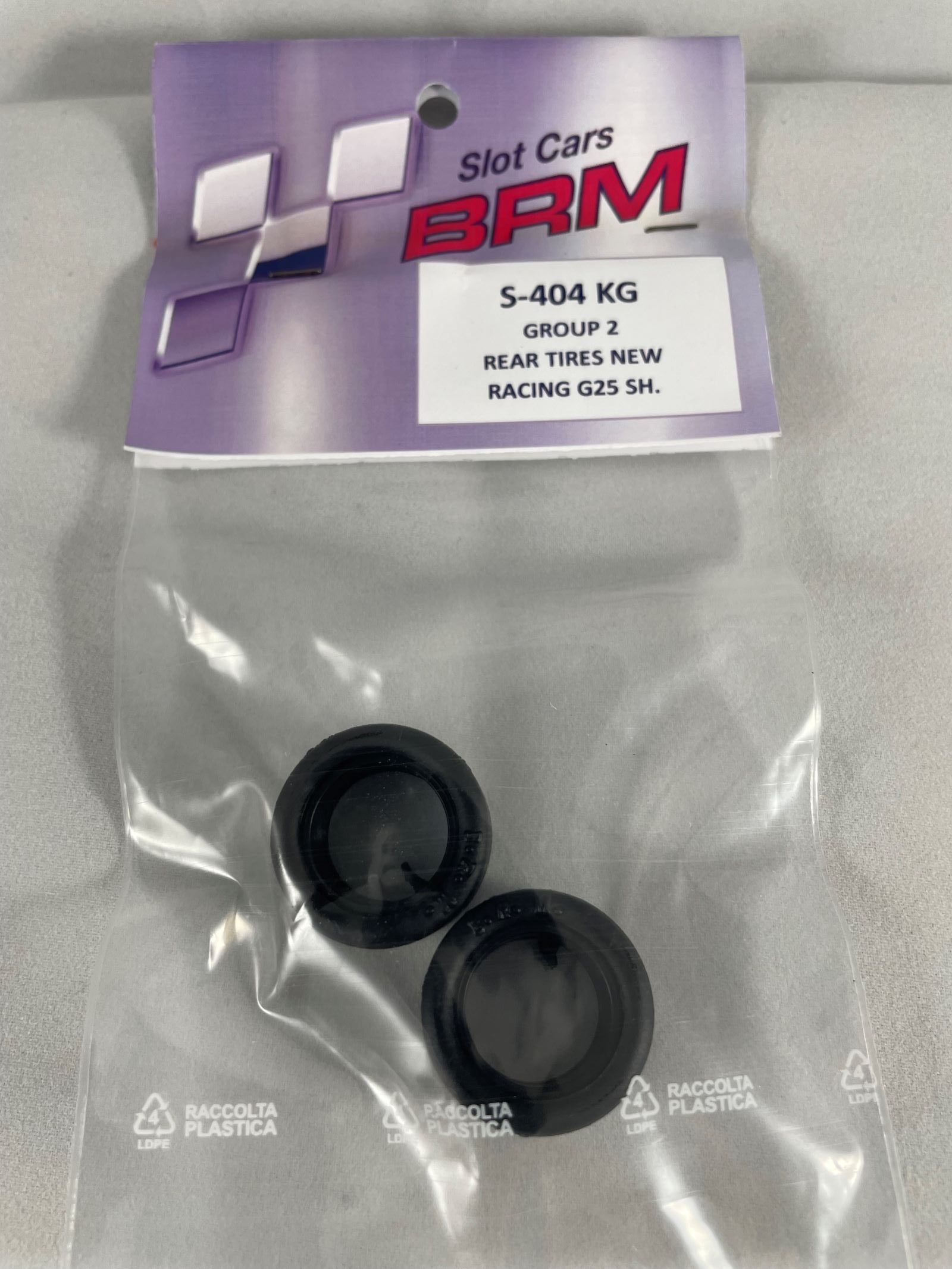S-404KG BRM GROUP 2 REAR TYRES RACING G25