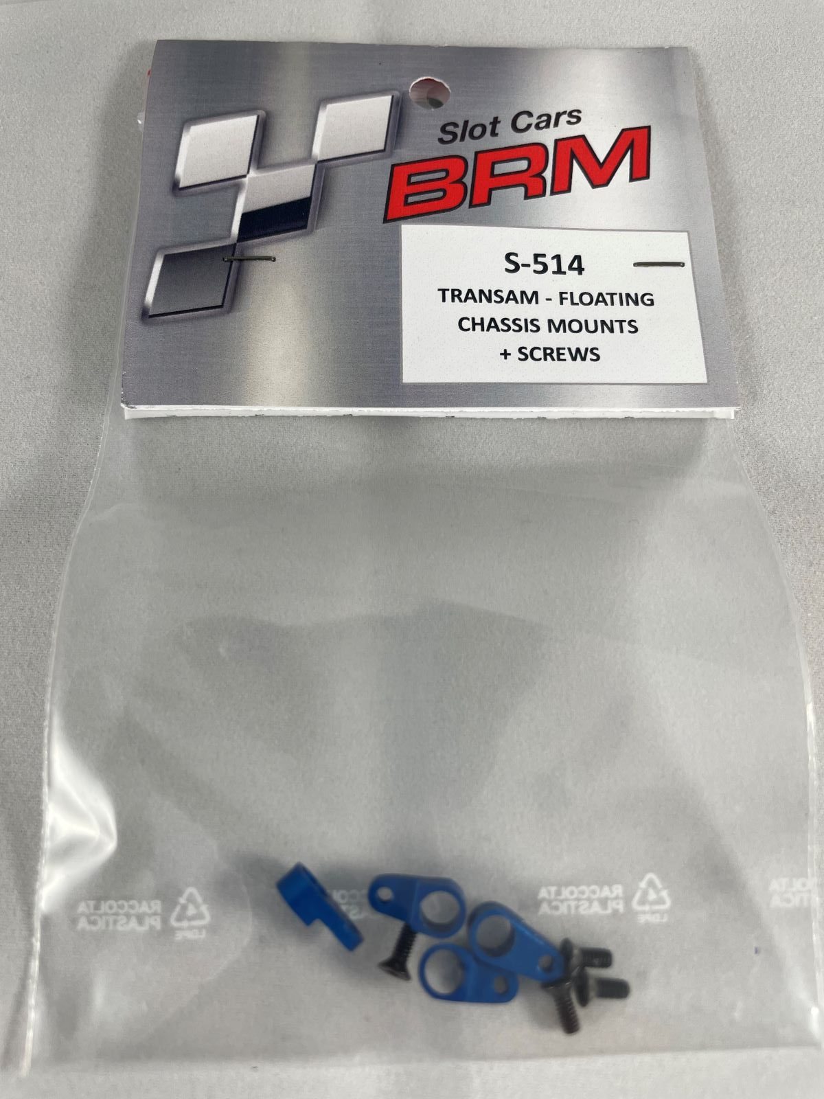 S-514 BRM TRANS AM FLOATING CHASSIS MOUNTS AND SCREWS