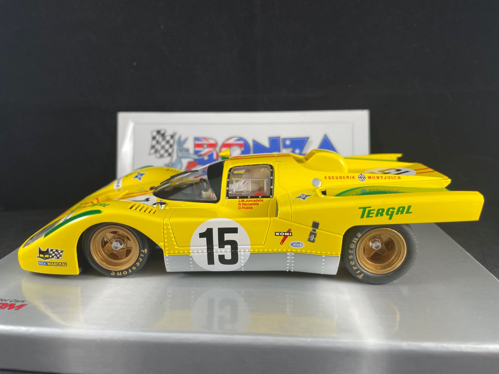 BRM-SC08 BRM FERRARI 512M ESCUDERIA MONTJUICH #15 1:24 SCALE SLOT CAR