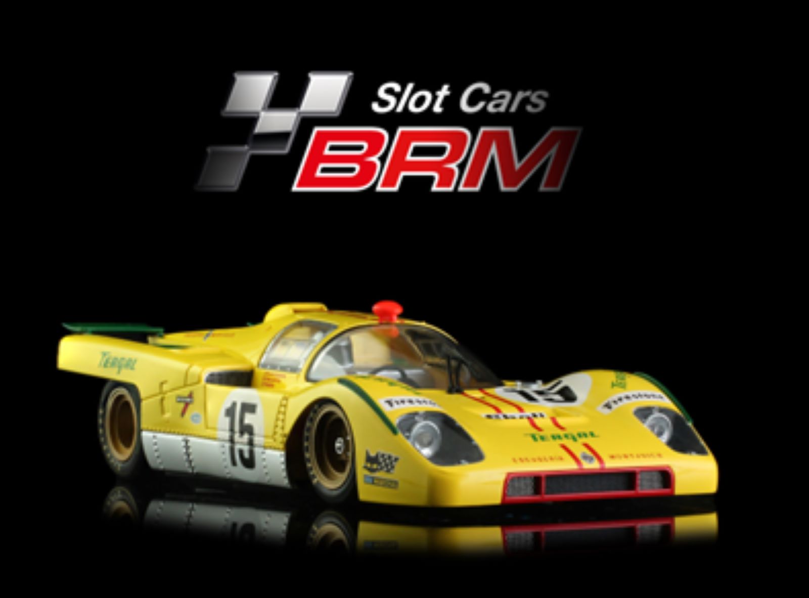 PRE ORDER DUE AUGUST 2025 BRM-SC08 BRM FERRARI 512M ESCUDERIA MONTJUICH #15 1:24 SCALE SLOT CAR
