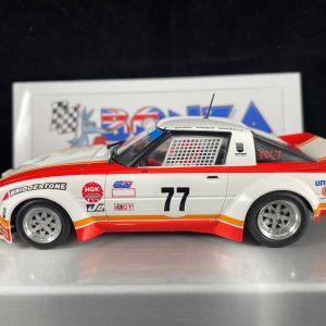 RS0278 REVO MAZDA RX7 #77 DAYTONA1979  1:32 SLOT CAR