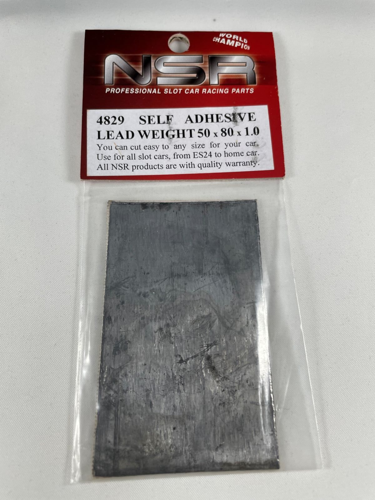 4829 NSR SELF ADHESIVE LEAD WEIGHT 1:32 SCALE