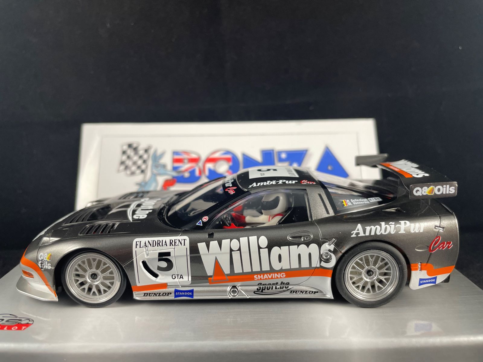 RS0285 REVO CORVETTE C5 WILLIAMS ZOLDER #5 1:32 SLOT CAR