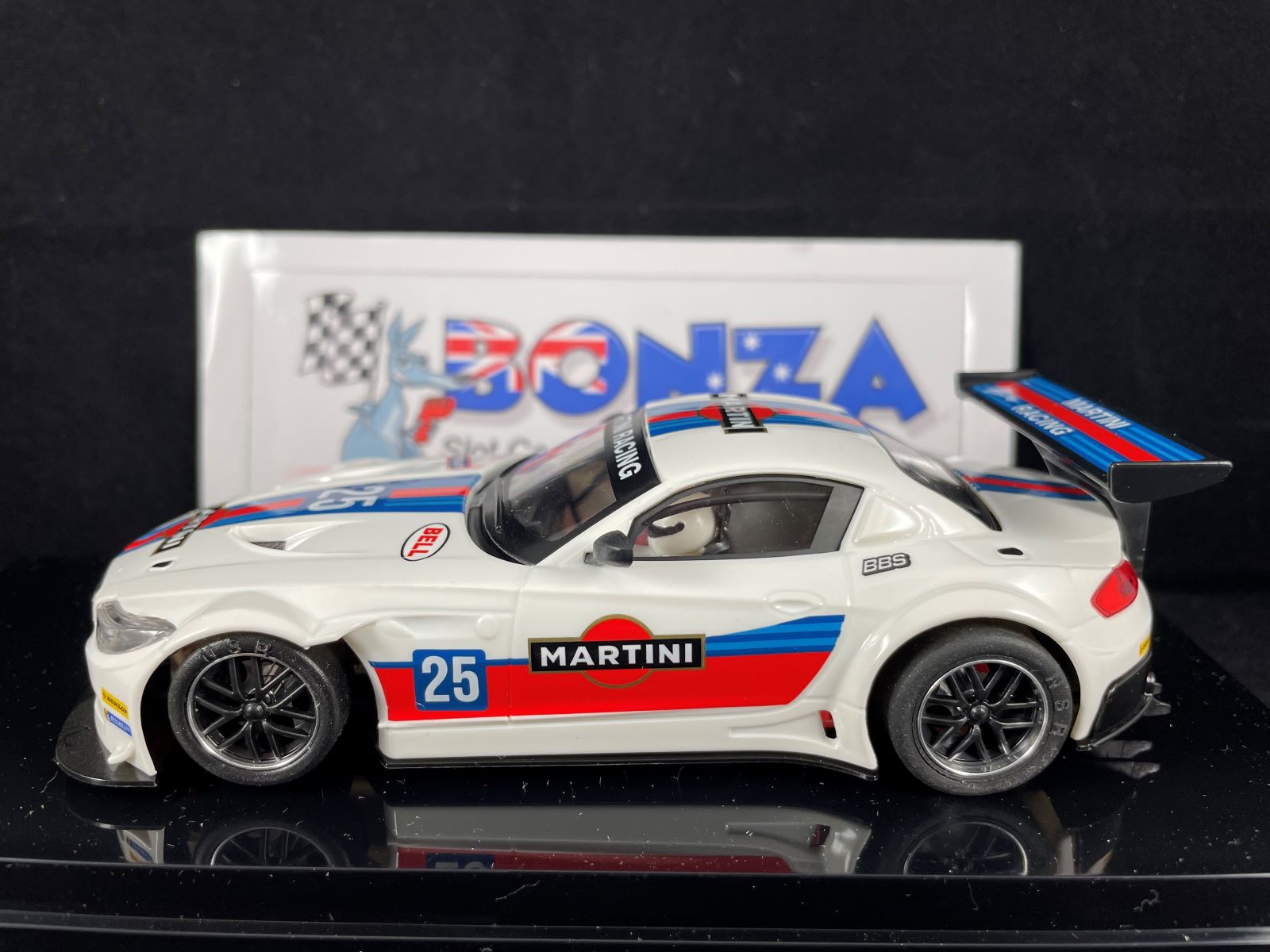0601SW NSR BMW Z4 GT3 MARTINI RACING WHITE #25 1:32 SLOT CAR
