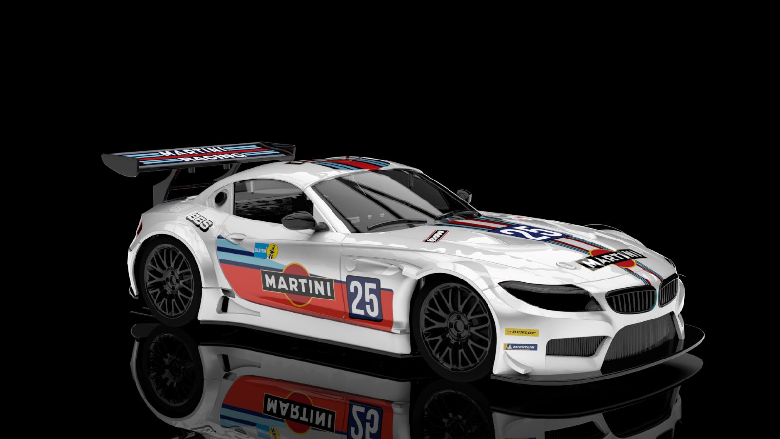 PRE ORDER DUE JANUARY 2026 0601SW NSR BMW Z4 GT3 MARTINI RACING WHITE #25 1:32 SLOT CAR
