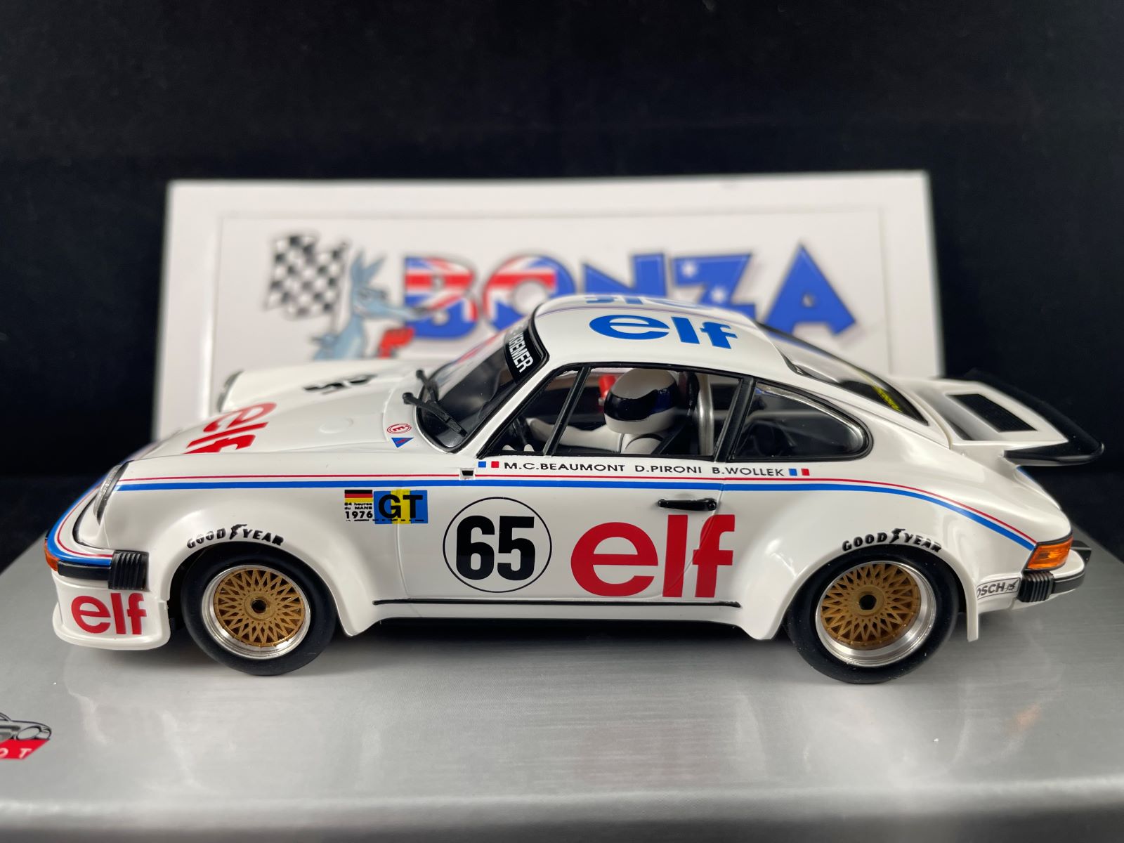 RS0291 REVO SLOT PORSCHE 934 ELF #65 LE MANS 1976 1:32 SLOT CAR