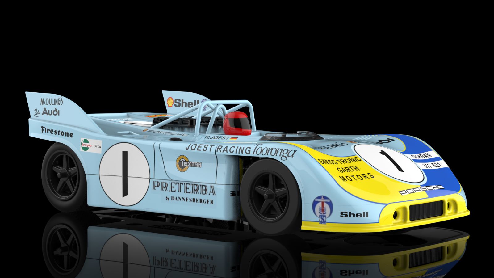 PRE ORDER DUE FEBRUARY 2026 0610SW NSR PORSCHE 908/03 #1 KYALAMY 1973 1:32 SLOT CAR