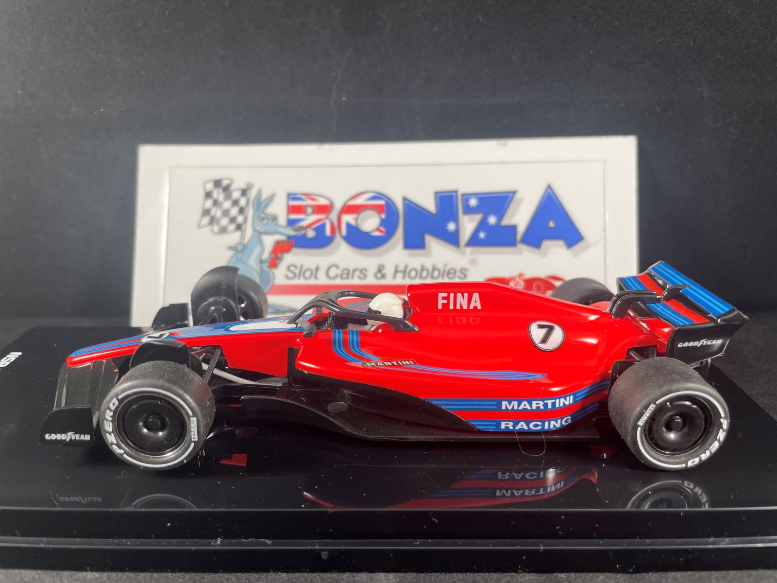 0620IL NSR F1 F22/26 MARTINI RACING RED #7 1:32 SLOT CAR