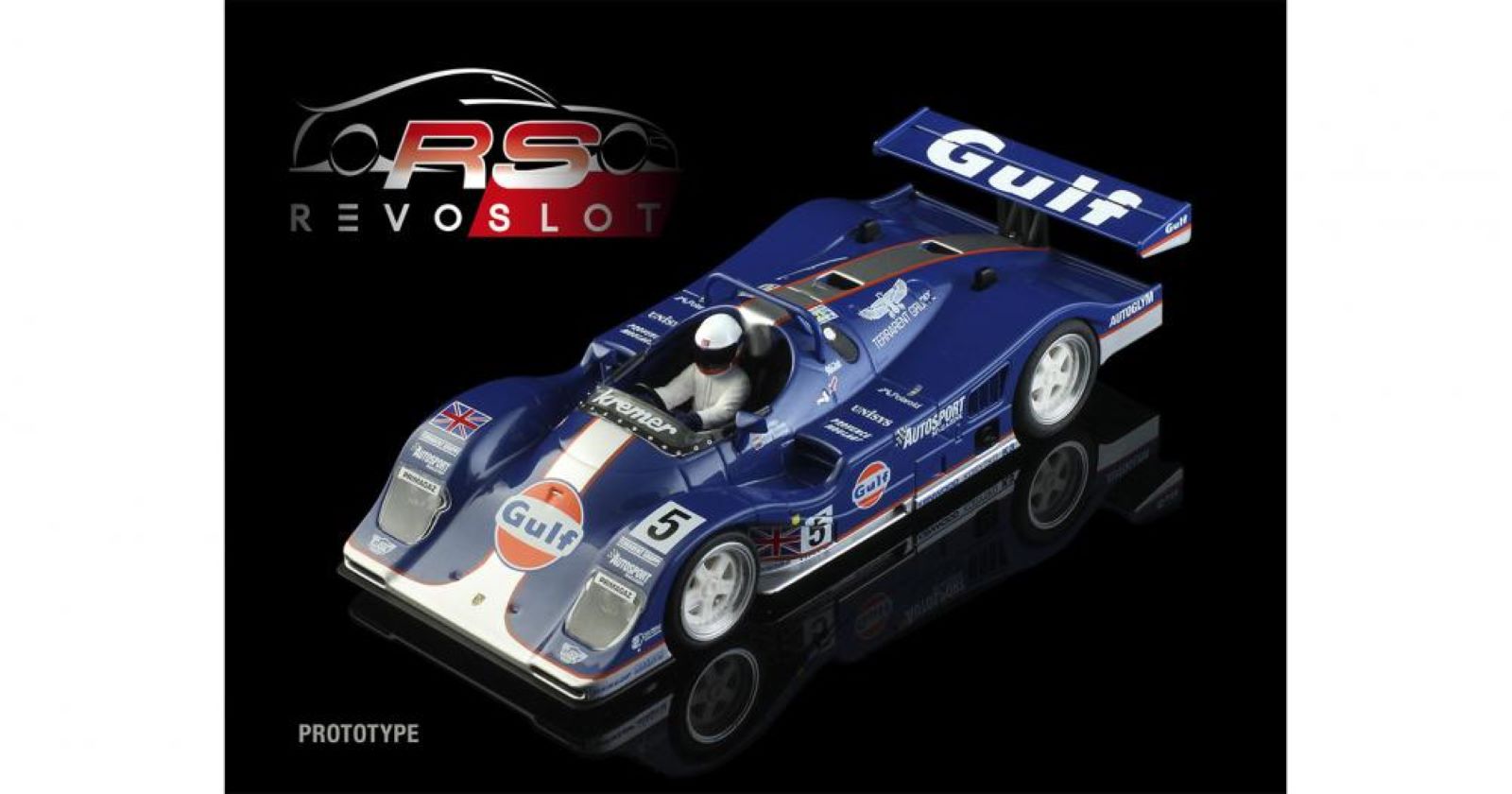 PRE ORDER DUE MAY 2026 RS0298 REVO SLOT PORSCHE KREMER GULF #5 1:32 SLOT CAR