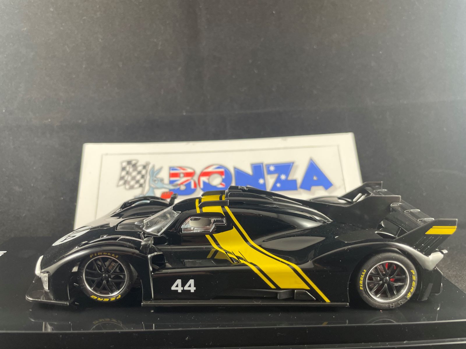 0625SW NSR HYPERCAR BLACK #44 1:32 SLOT CAR