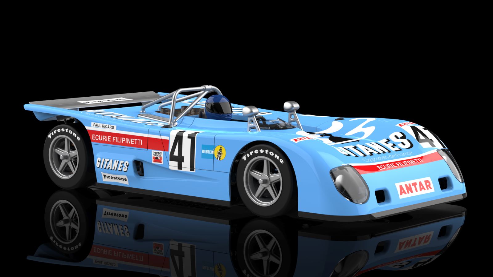 PRE ORDER DUE JULY 2026 0627SW NSR LOLA T290 GITANES #41 1:32 SLOT CAR