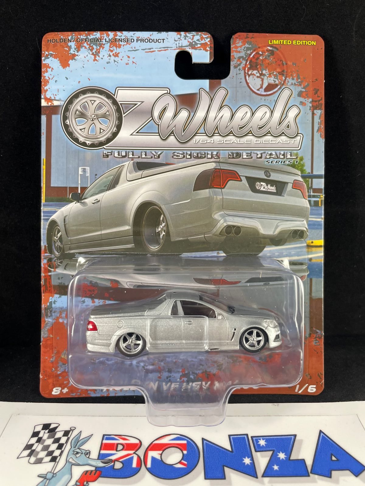OZWHEELS HSV HOLDEN VF MALOO UTE FULLY SICK DETAIL SERIES 1  1:64 SCALE DIECAST MODEL CAR