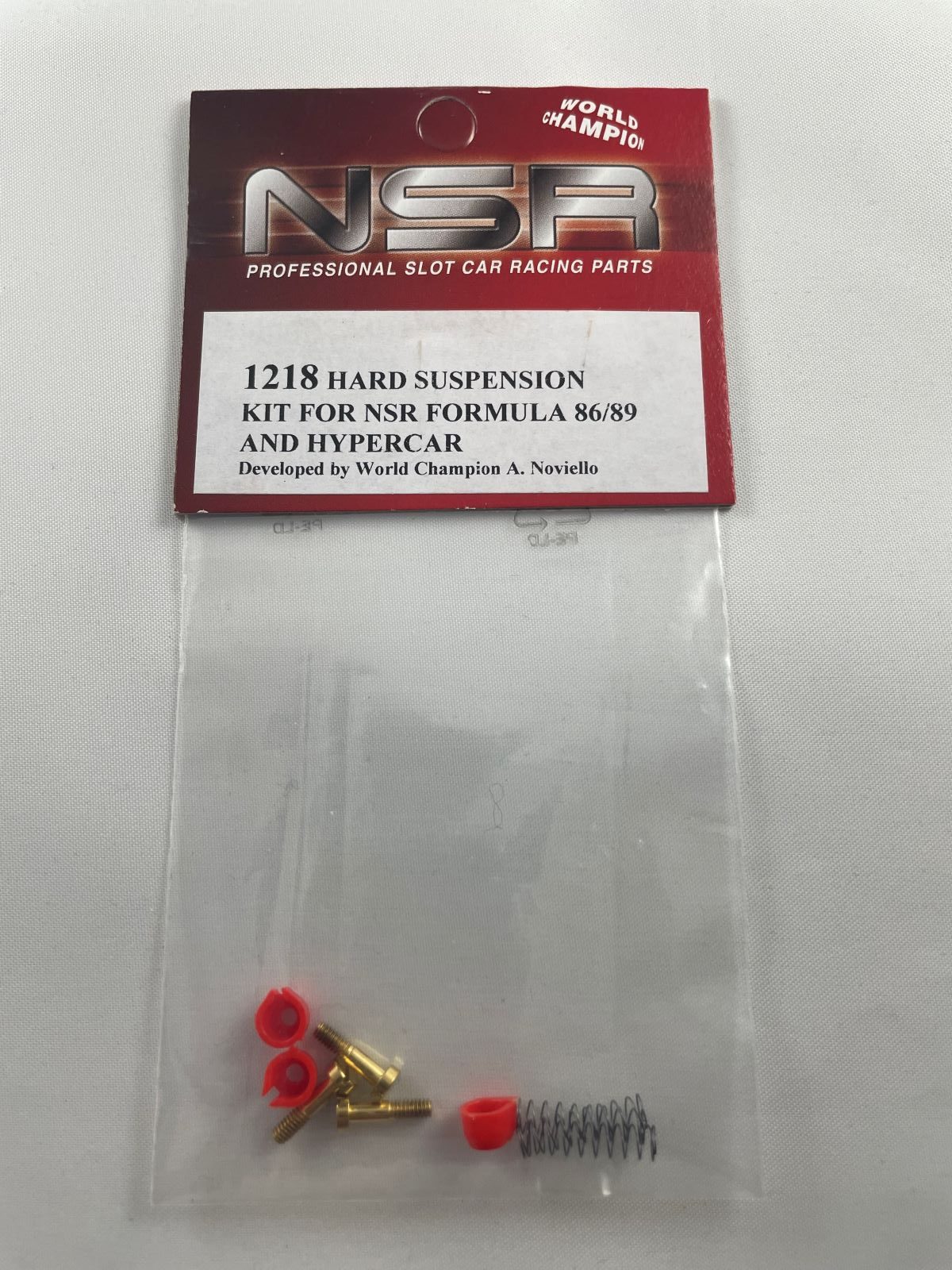 1218 NSR SUSPENSION HARD FOR F1 86/89 & HYPERCAR 1:32 SCALE