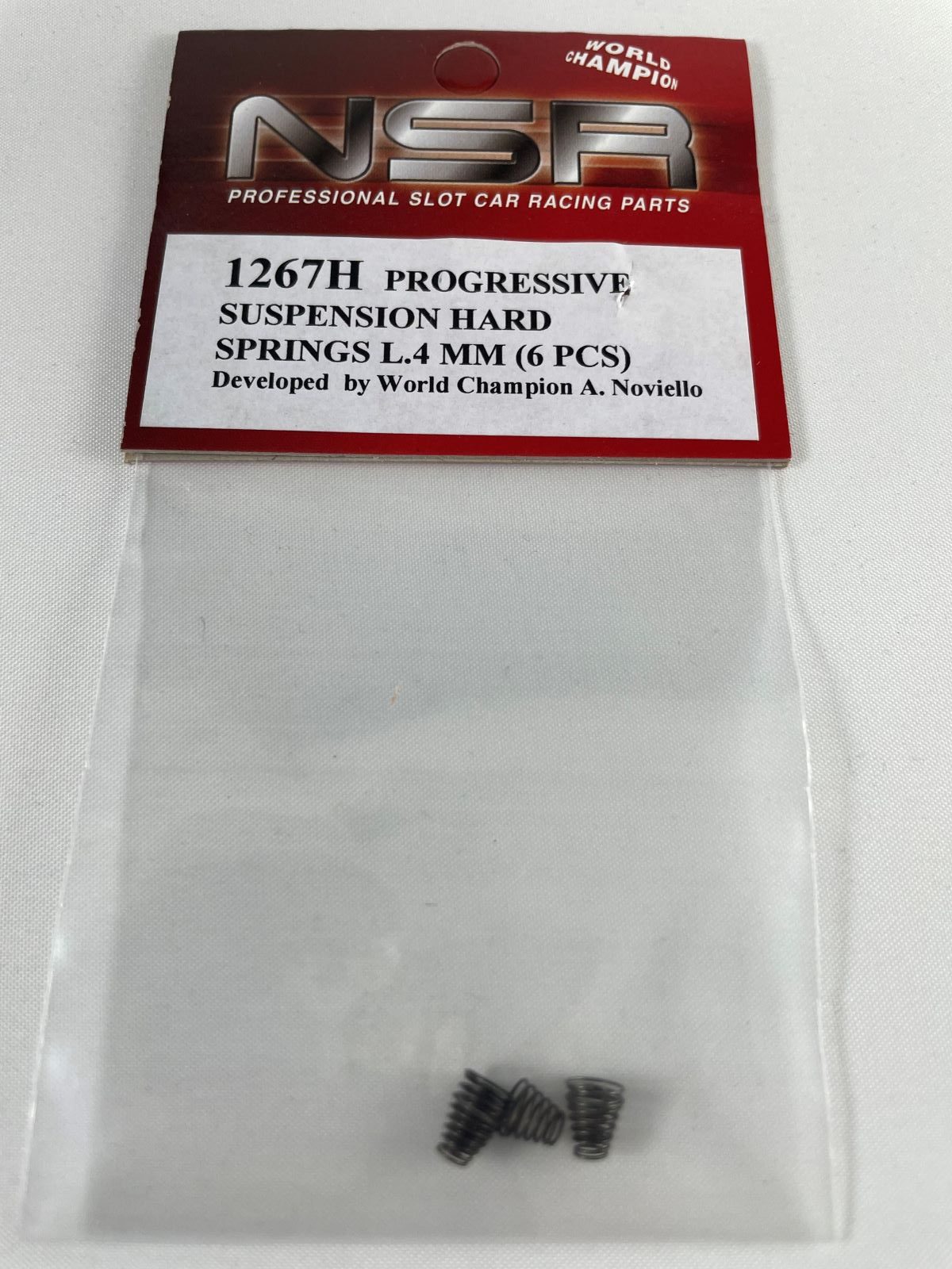 1267H NSR PROGRESSIVE SUSPENSION HARD SPRINGS (6 PIECES)  1:32 SCALE
