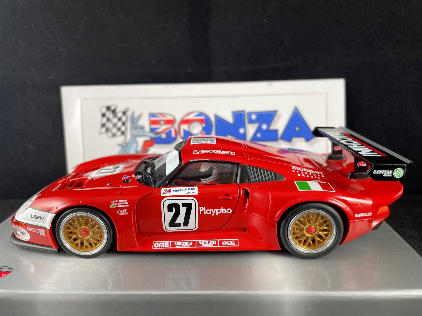 RS0214 REVO SLOT PORSCHE 911 GT1 ROOCK RACING #32 1:32 SCALE SLOT