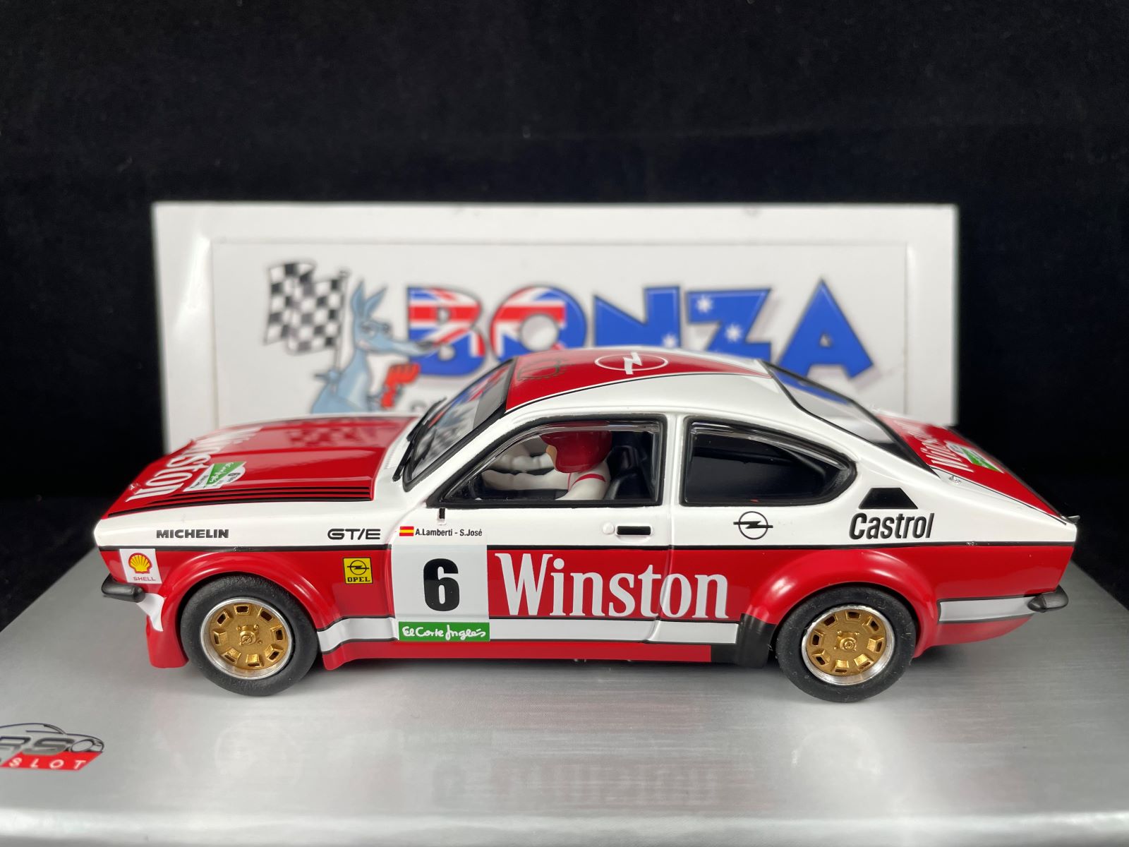 RS0315 REVO SLOT OPEL KADETT WINSTON #6 1:32 SLOT CAR