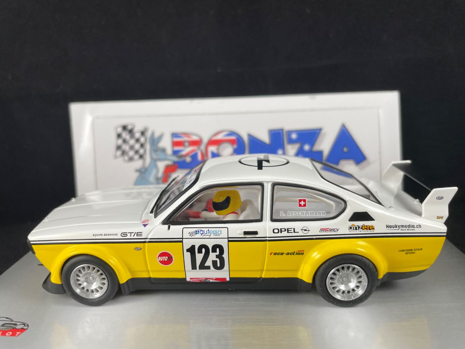 RS0316 REVO SLOT OPEL KADETT AESCHLIMANN #123 1:32 SLOT CAR