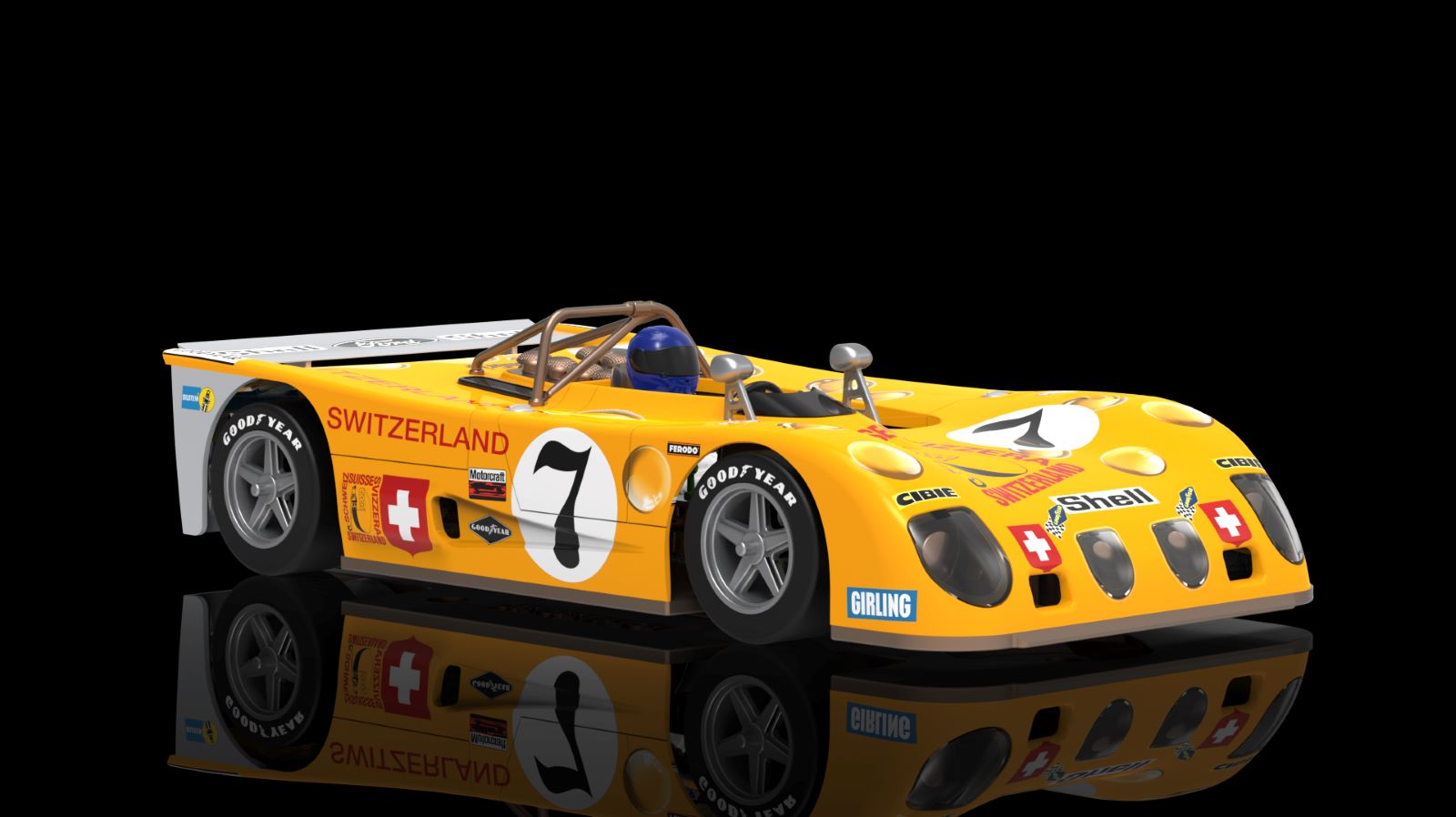 PRE ORDER DUE DECEMBER 2026 0644SW NSR LOLA T280 LE MANS 1972 #7 1:32 SLOT CAR