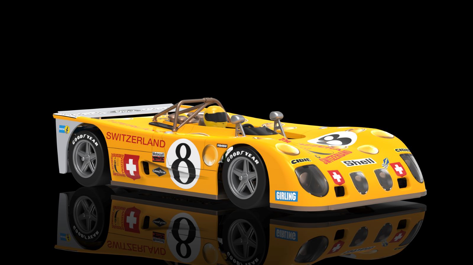 PRE ORDER DUE DECEMBER 2026 0645SW NSR LOLA T280 LE MANS 1972 #8 1:32 SLOT CAR