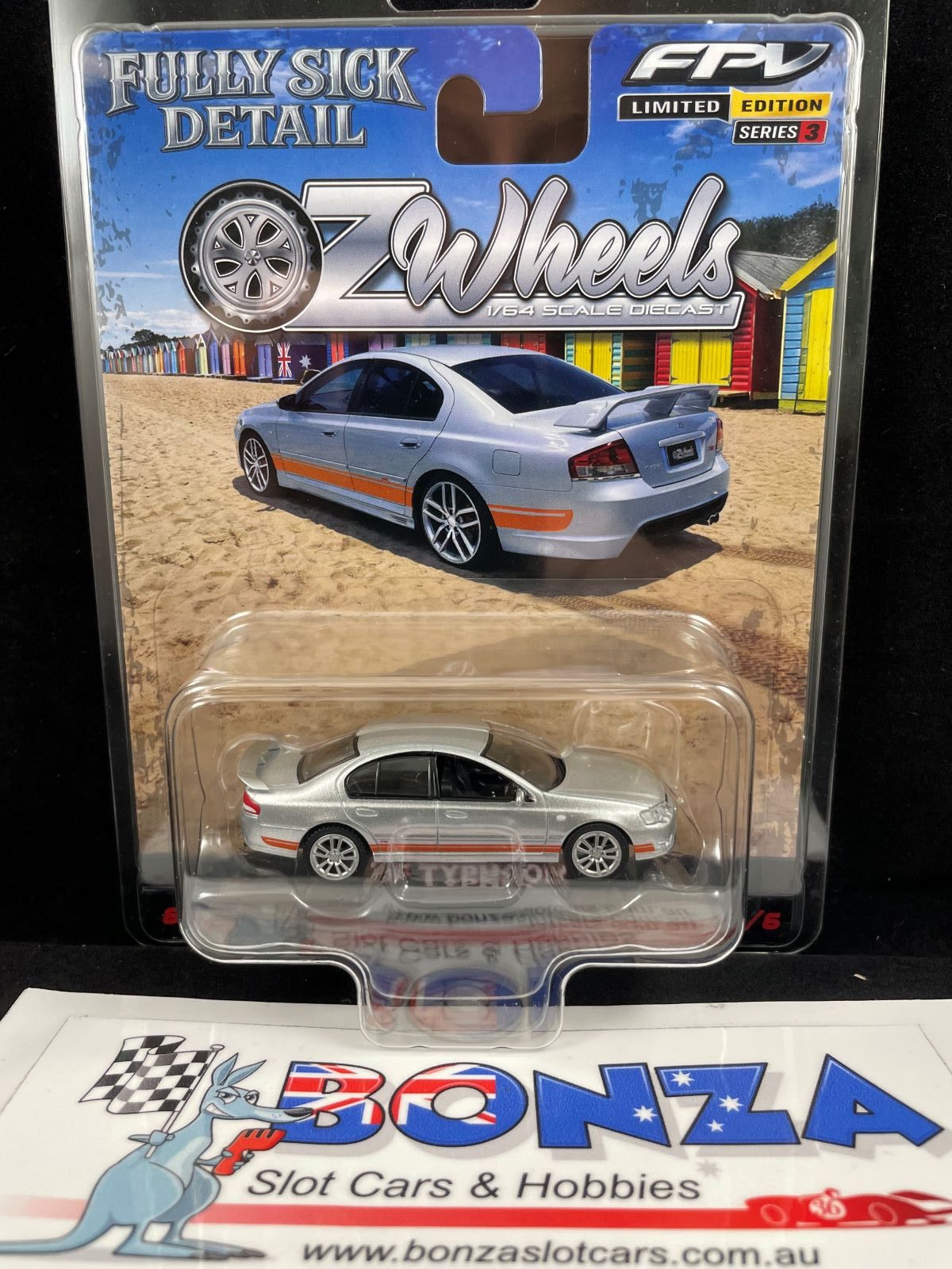 OZWHEELS FORD BF FLACON TYPHOON FULLY SICK DETAIL LTD ED SERIES 3  1:64 SCALE DIECAST MODEL CAR