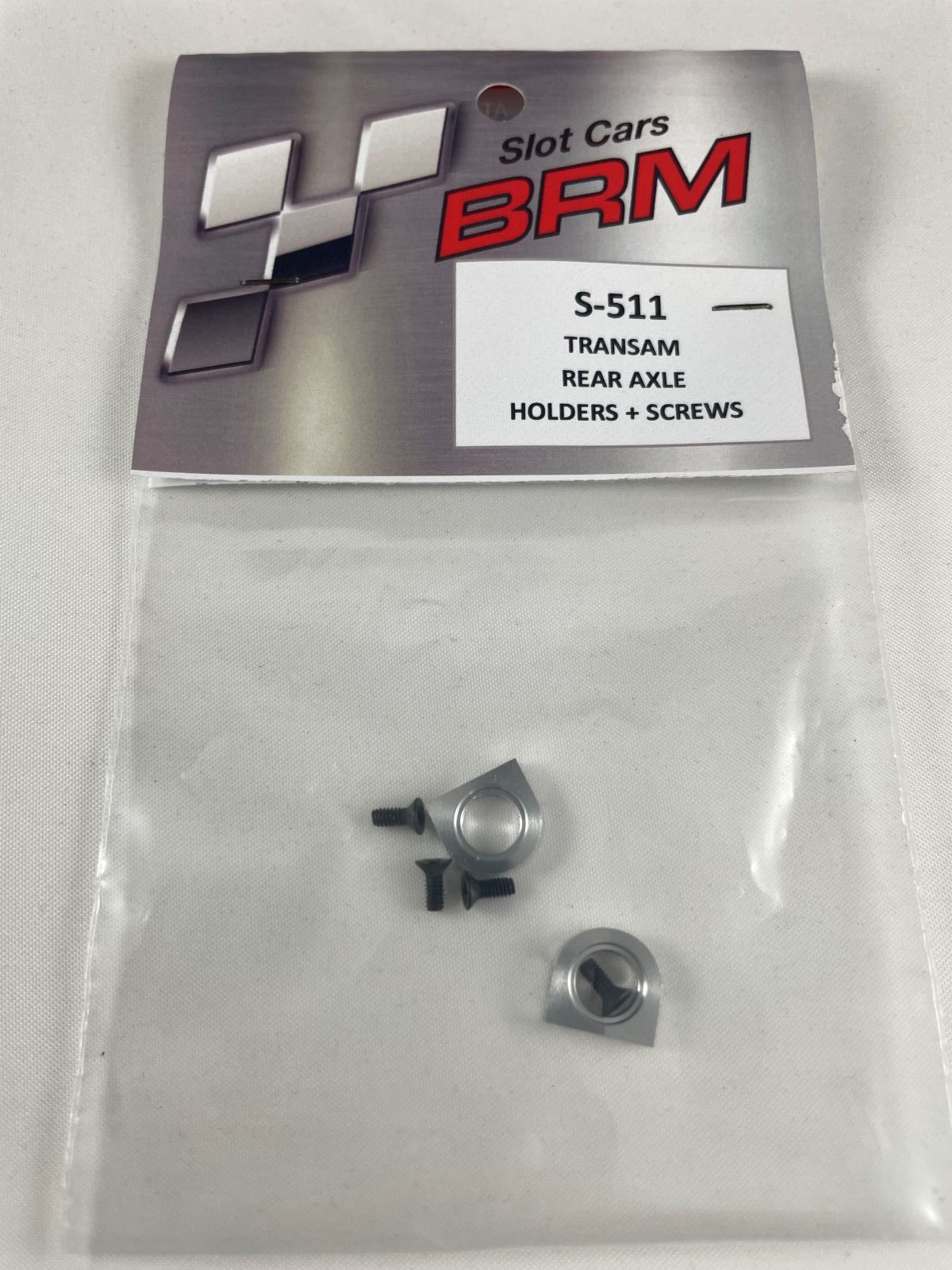S-511  BRM TRANS AM REAR AXLE HOLDER AND SCREWS