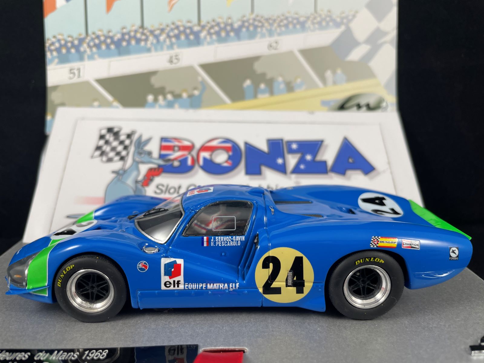 132003EVO/24M LE MANS MINIATURES MATRA 630 #24 LE MANS 1968 1:32 SCALE SLOT CAR