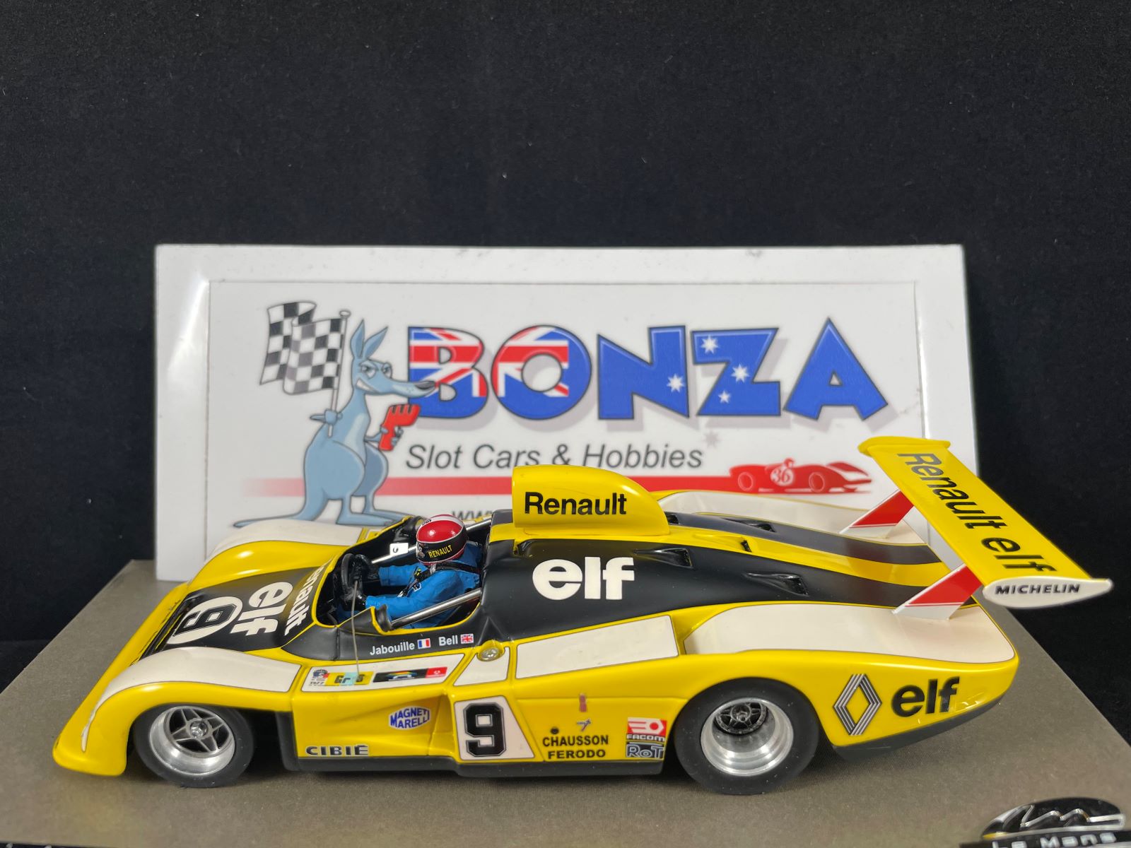 132077/9M LE MANS MINIATURES RENAULT ALPINE A442 #9 LE MANS 1977 1:32 SCALE SLOT CAR