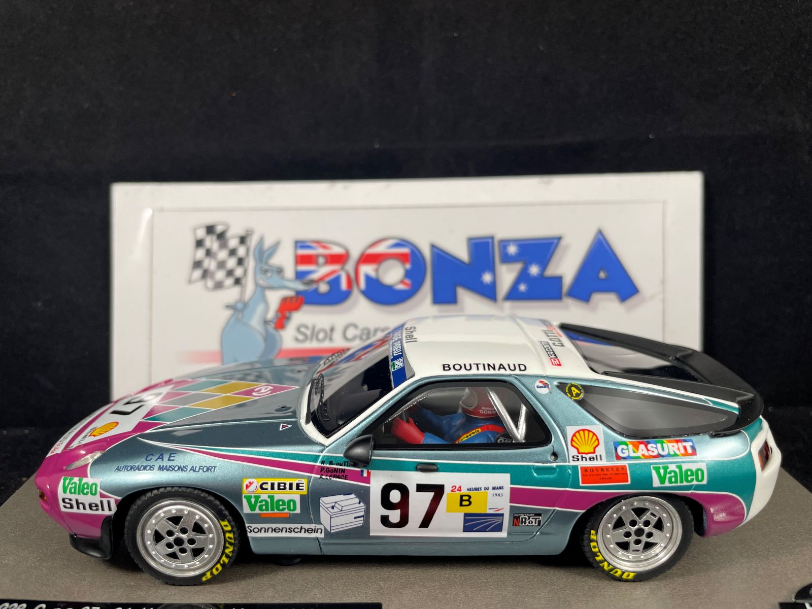 132105/97M LE MANS MINIATURES PORSCHE 928 #97 LE MANS 1983 1:32 SCALE SLOT CAR