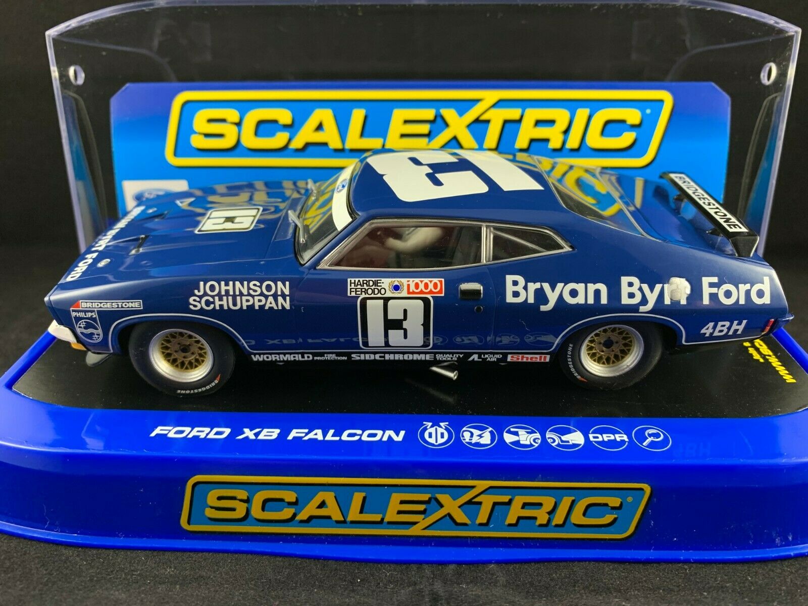 C3530 SCALEXTRIC FORD XB FALCON COUPE BRYAN BYRT FORD #13 1:32 scale