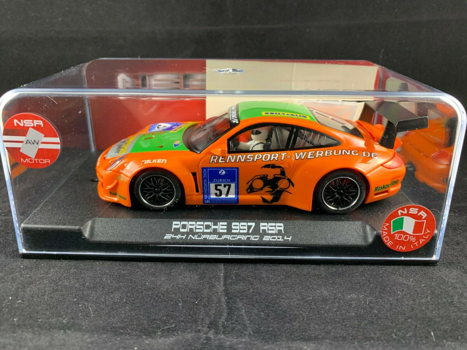 nsr porsche 997 slot car